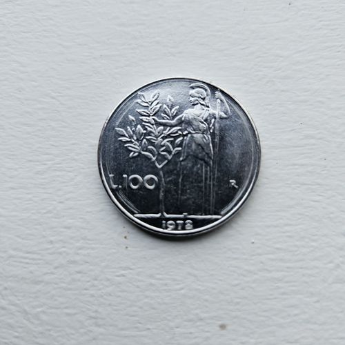 Pièce Monnaie 100 Lires 1978