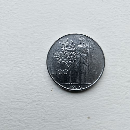 Pièce De Monnaie 100 Lires Année 1956 Ttb