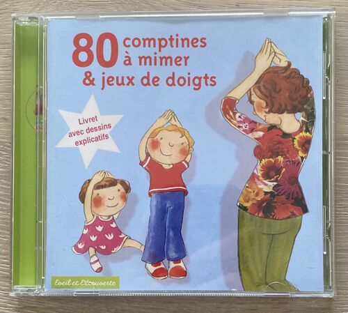 80 Comptines À Mimer Et Jeux De Doigts