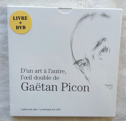 (Collectif), D'Un Art À L'Autre, L'Oeil Double De Gaëtan Picon, Coédition Imec / La Maison D'À Côté, 2010, Actes De Colloque, 2 Dvd Et Un Livre.