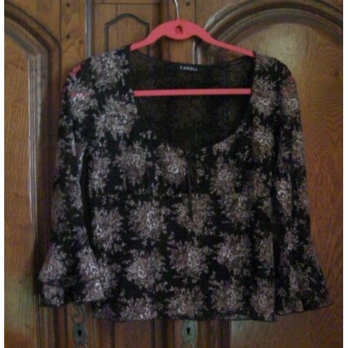 Top Marron Caroll - Taille 36/38