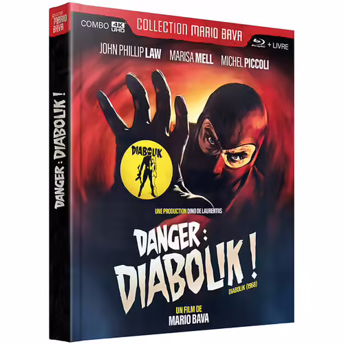 Danger : Diabolik - Digibook 4k Ultra Hd + Blu-Ray + Livret