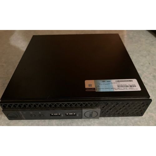 Dell OptiPlex 3040 Intel Core i3-6100T @ 3.2 GHz - 8 Go DDR4 - SSD 240 Go