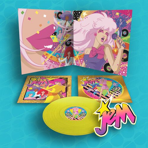 Jem And The Holograms - Jem And The Holograms [Vinyl Lp] Bonus Tracks, Colored Vinyl, Gatefold Lp Jacket, Yellow, Poster, Deluxe Ed
