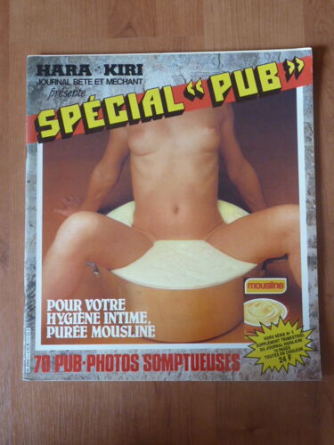 Hara Kiri Special Pub -- Hors Série 2 - 1982 - 70 Pubs Photos Somptueuses
