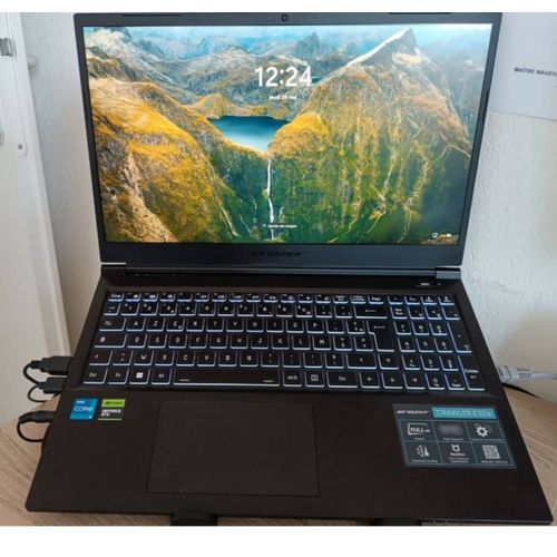 PC portable Gamer ERAZER - CRAWLER Boosté 16go Ram SSD 1To et 512Go - Encore sous garantie