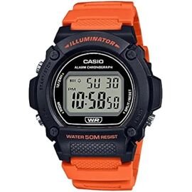 Montre De Sport - Casio - W219h-4av - Etanche 3 Atm - Mouvement Quartz - Affichage Digital