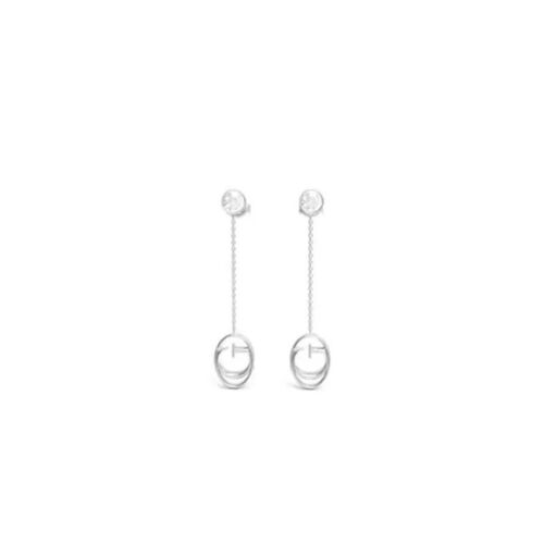 Boucles D'oreilles - Guess - Iconic - Acier Doré - Pendant - Femme