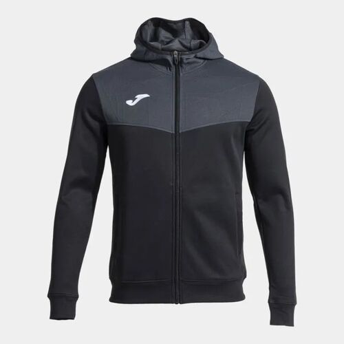 Veste De Survêtement - Joma - Campus Street - Capuche - Manches Longues - Noir
