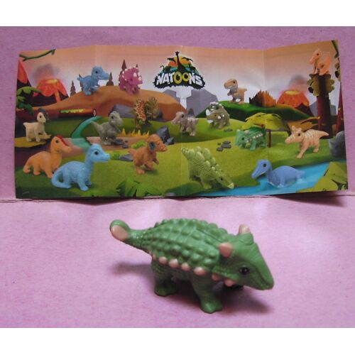 Kinder Surprise - Natoons - Dinosaure Jurassic - Ankylosaurus - 2025 - Vc100 / V C 100