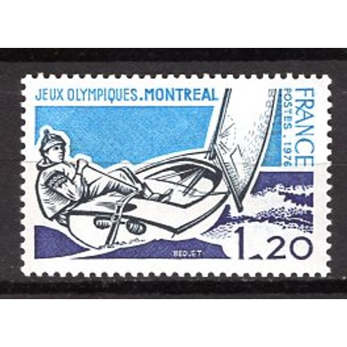 France 1976 Jeux Olympiques De Montreal Yvert N° 1889 Neuf**