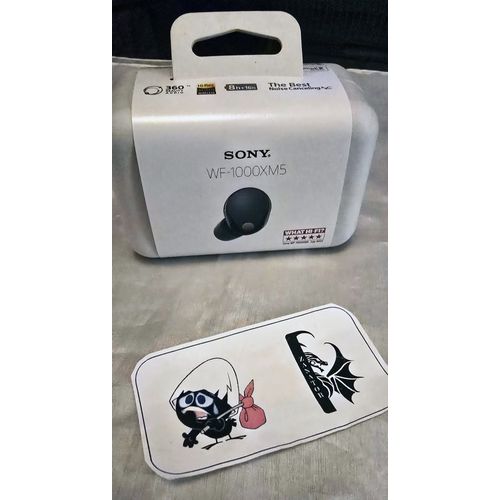 Ecouteurs True Wireless Sony WF1000XM5 Noir avec réduction de bruit