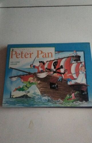 Peter Pan Ancien Pop Up Livre Animé