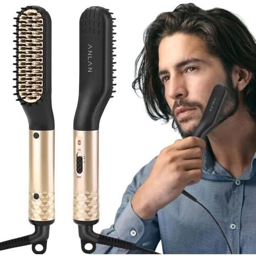 Lisseur Barbe Homme – Brosse Chauffante – Température Réglable