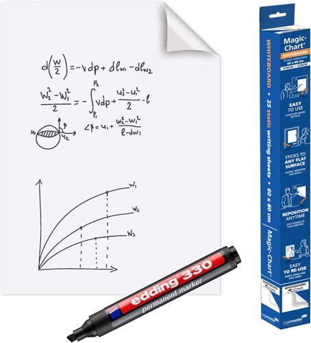 Jexnovashop-Magic-Chart 25 Feuilles De Présentation 80 X 60 Cm 