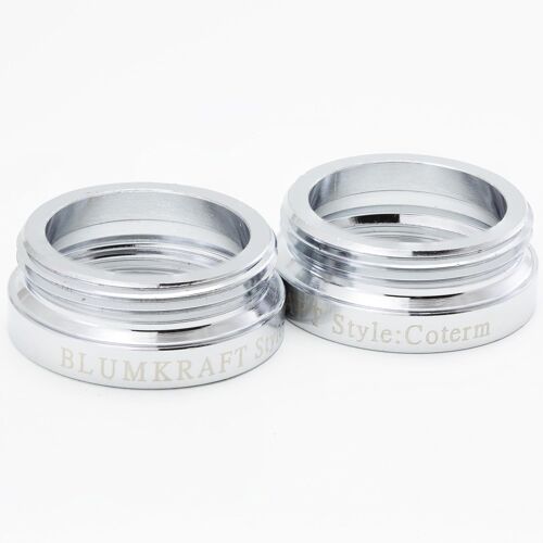 JEXNOVASHOP-Lot DE 2 Adaptateurs Radiateur M28 x1.5 COTERM/COTHERM (Prototype) vers M30 x 1.5 pour Thermostat/tête thermostatique M30x1.5 mâle