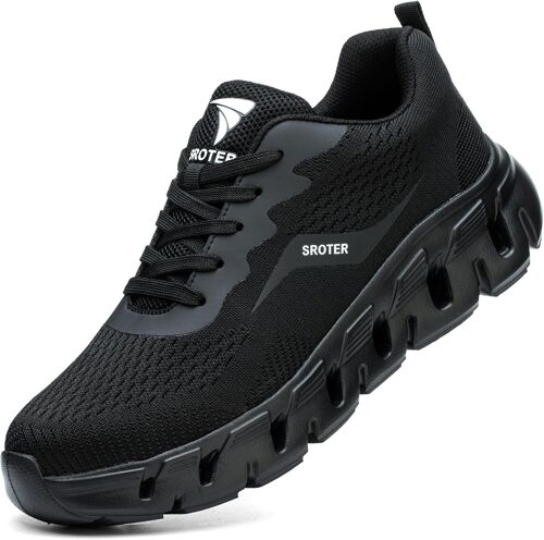 Jexnovashop-Chaussures De Sécurité Hommes Femme Embout Acier Chaussures De Travail Légère Respirant Antidérapante Basket Securite