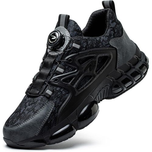 Jexnovashop-Chaussures De Sécurité Hommes Femmes Basket Légère Respirante Travail Antidérapante Avec Embout En Acier 36-46 Eu
