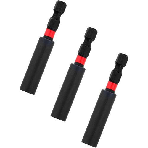 JEXNOVASHOP-Saxton Impact Duty Srewdriver perceuse pilote magnétique solide Porte-embouts 1/10,2 cm Tige hexagonale pour Bosch Makita Milwaukee Dewalt etc...