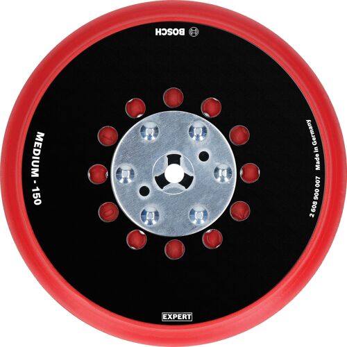 VornixorSarlshopAccessories 1x Plateau de ponçage Expert Multihole Universal (Exécution moyen, Ø 150 mm, Accessoire Ponceuse excentrique)