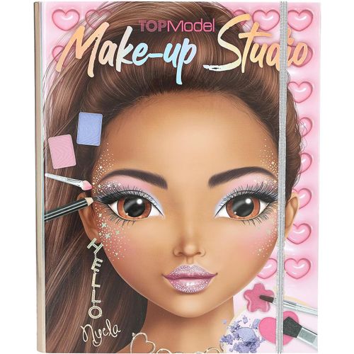 Nouvelhorizonstore-13164 Topmodel - Makeup Kreativ -Mappe, Avec Des Motifs De Mod¿¿Les ¿¿ R¿¿Aliser Soi-M¿ºme, Y Compris Palette De Maquillage Et Pinceaux 