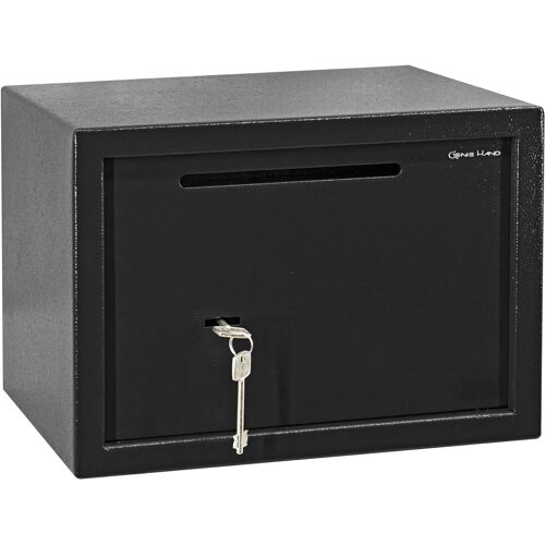 JEXNOVASHOP-Coffre Fort d'Armoire avec Serrure Mécanique de Dépôt pour la Maison ¿ Serrure a Double Touches de Carte - Fente Anti-Pêche
