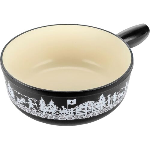 Subzonal-Caquelon 32299 Cast Iron, Noir