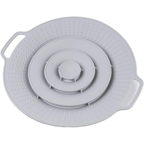 Jexnovashop-Runup Couvercle Anti-Déversement, Empêche La Casserole De Déborder, 30,5 Cm En Silicone Anti-Déversement, Outil De Cuisine Multifonction, Utilisé Sur La Cuisinière, Le Micro-Ondes, Les Bo