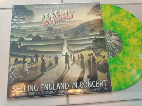 Genesis Selling England In Concert Lp Vinyle Couleur 500 Copies Live Montreal 74