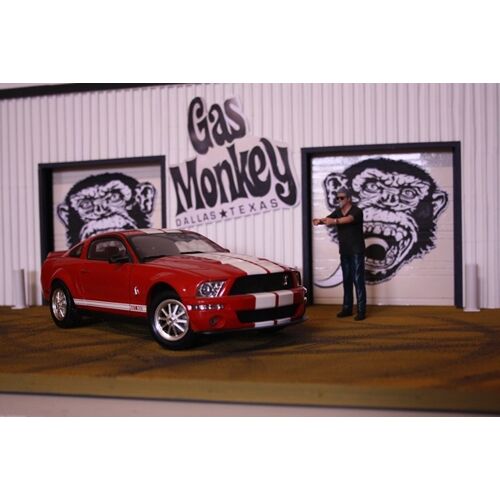 Diorama Gas Monkey Garage 1/18 Scale 1:18 Sans Voiture Ni Figurine No Car