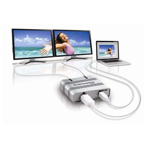 Matrox Graphics eXpansion Module DualHead2Go - Digital ME - convertisseur vidéo - DisplayPort - 2 x DVI