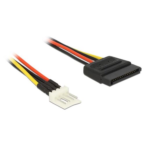 DeLOCK 0.24m SATA 15p / 4p 0,24 m