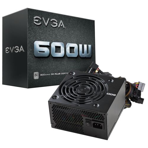 EVGA 600W unité d'alimentation d'énergie 24-pin ATX ATX Noir