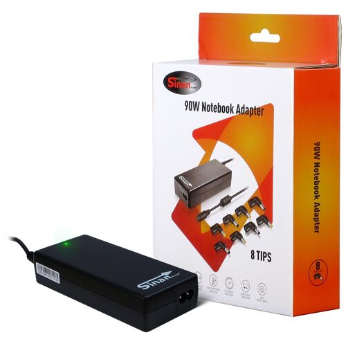 Inter-Tech TIP "M29" - Adaptateur pour prise d'alimentation - jack CC de 4,5 mm x 12 mm (ID : 3,0 mm) (M) - 19.5 V