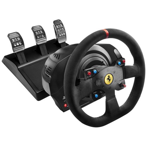 Thrustmaster Ferrari T300 Integral Racing - Alcantara - ensemble volant et pédales - filaire - pour PC, Sony PlayStation 3, Sony PlayStation 4