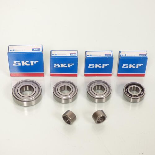 Kit Roulement De Boite De Vitesse Skf C3 Pour Moto Minarelli 50 Am6 Neuf