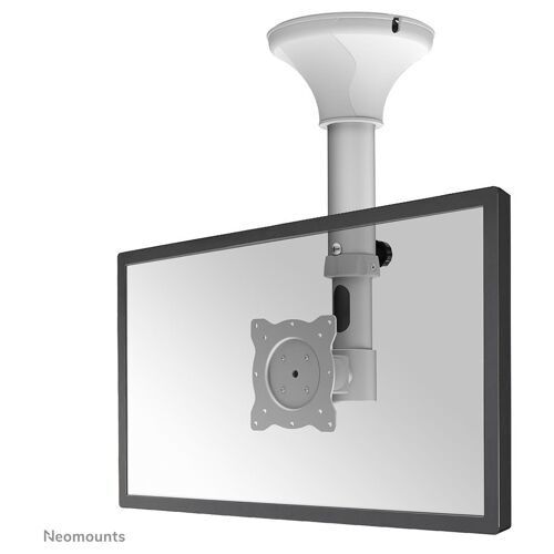 NewStar TV/Monitor Ceiling Mount FPMA-C025SILVER - Montage sur plafond pour Écran LCD - argent - Taille d'écran : 10"-30"