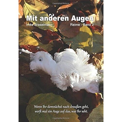 Mit Anderen Augen: Reime Band 2 Paperback Book By Imke Braselmann