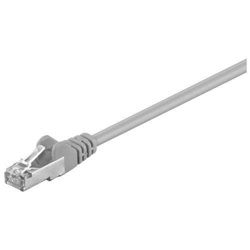 M-CAB - Câble réseau - RJ-45 (M) pour RJ-45 (M) - 2 m - SF/UTP - CAT 5e - gris