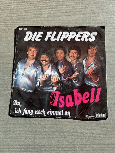 Vinyle 45 Tours - Die Flippers - Isabell, Du, Ich Fang Noch Einmal An