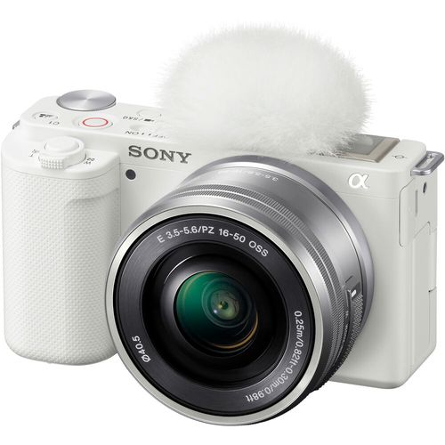 Sony ZV-E10 (Blanc) + Objectif 16-50mm OSS