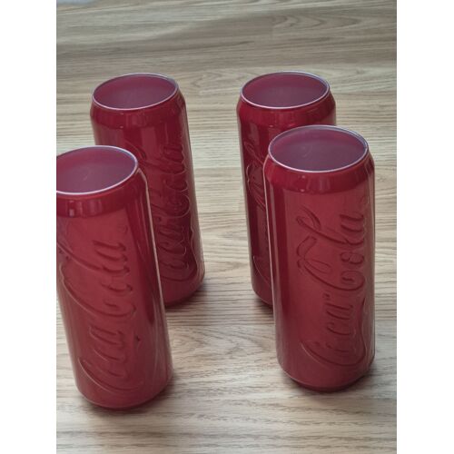 Verres Rouge "Coca Cola ". Collection.