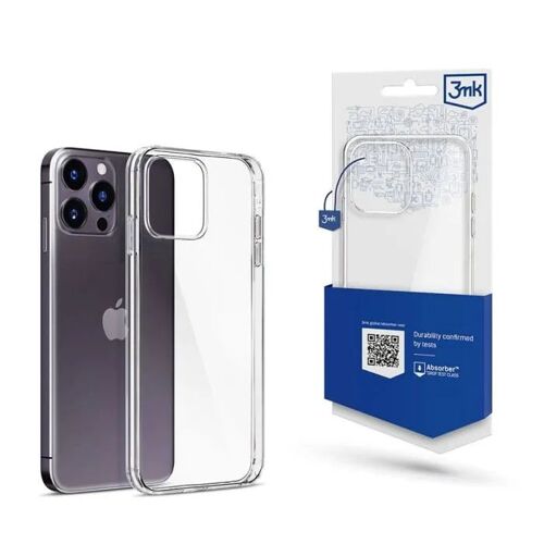 Amplificateur d'appel telephonique - amplificateur d'ecoute 3mk Etui Clear case iPhone 15 Pro 6,1