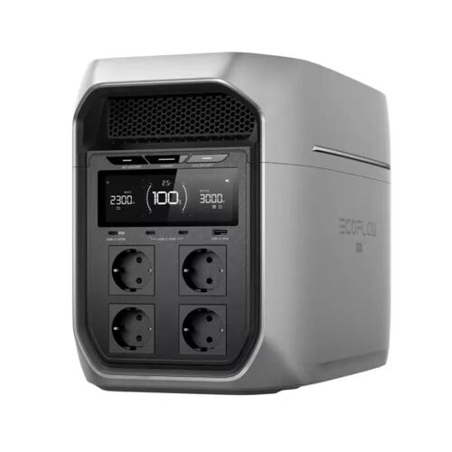 Station d'Énergie Portable EcoFlow Delta 3 Max Plus