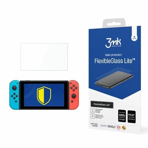 Verre hybride 3MK Nintendo Switch FlexibeGlass Lite¿ - transparent - TU