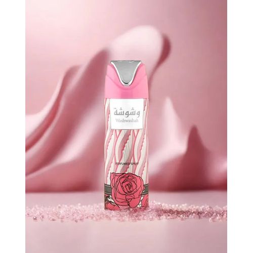 Déodorant - Lattafa Washwashah - 200ml - Floral Oriental - Sans Alcool 