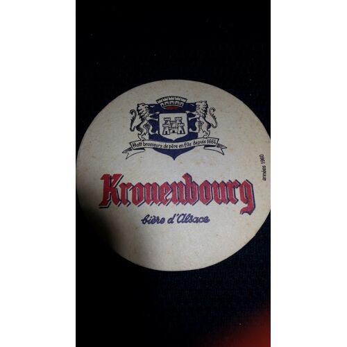 Sous-Bock Bière D'Alsace Kronenbourg 1992
