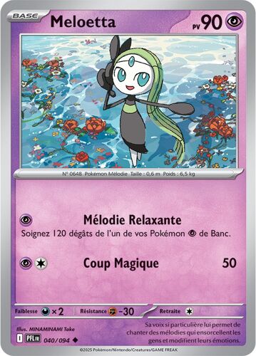 Meloetta - 040/094 - Flammes Fantasmagoriques
