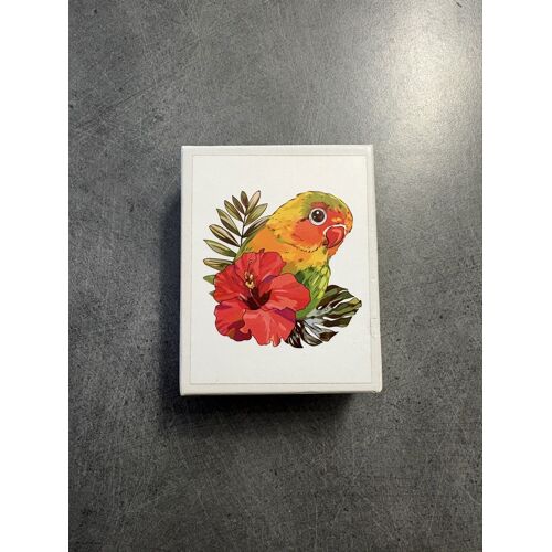 Puzzle bois perroquet