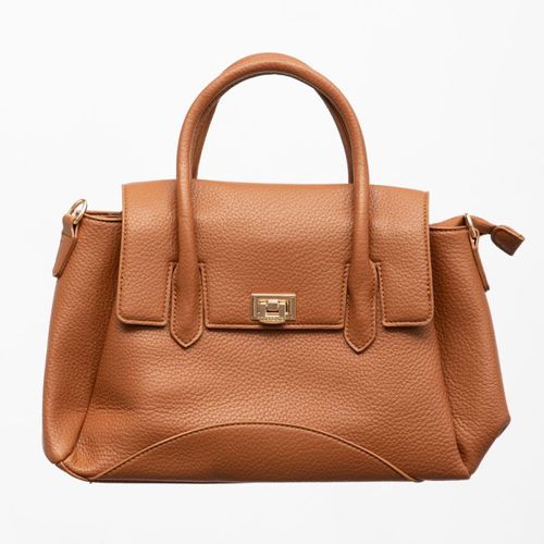 Sac à main type docteur à rabat 32x14x22,5cm Femme TORRENTE